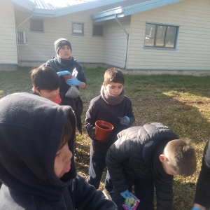 Visita Forjadores Ambientales Invernadero Pailahueque